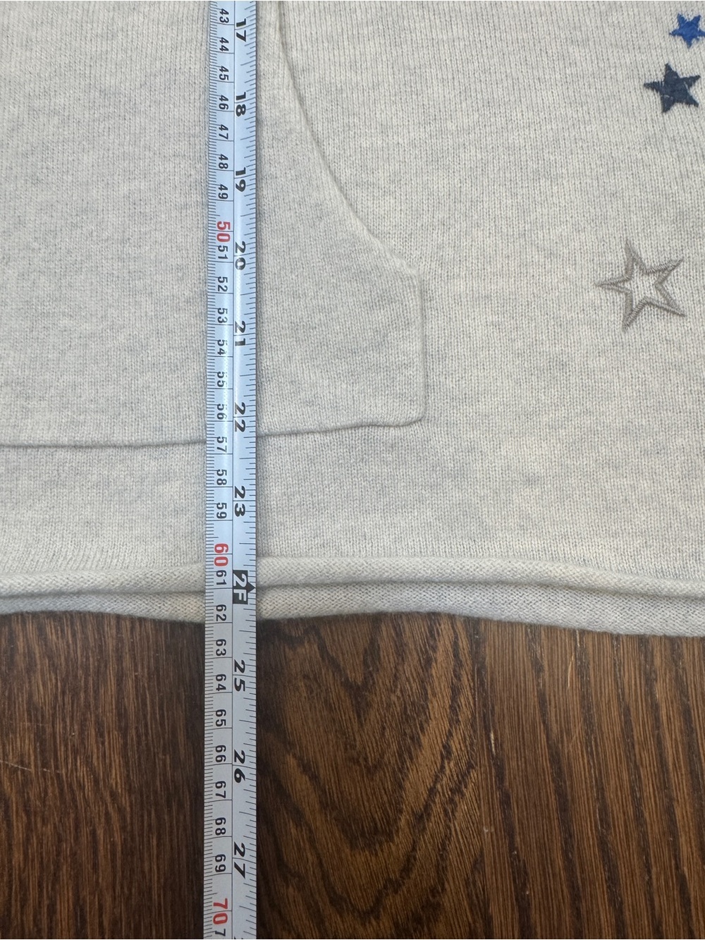 Johnny Was Good Vibes 100% Cashmere Embroidered Hooded Poncho OS M6142 - Picture 10 of 10
